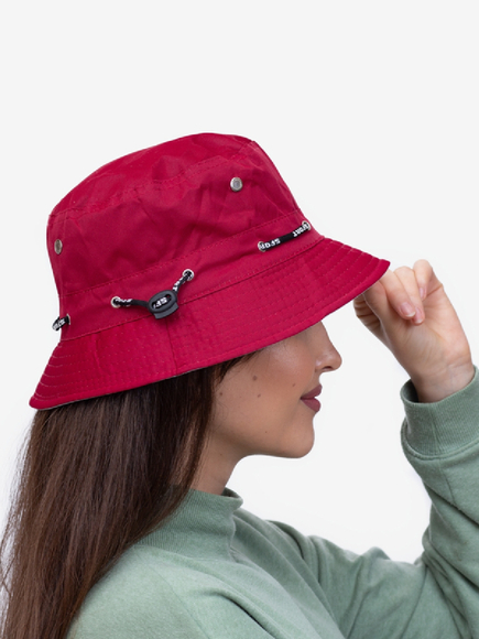 Dámská čepice  typu bucket hat  bordová