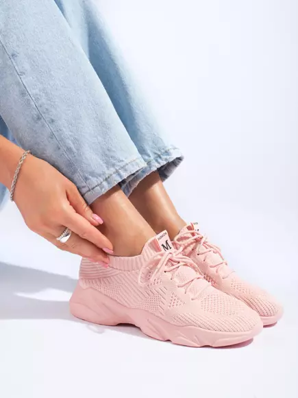 Dámské růžové sportovní boty