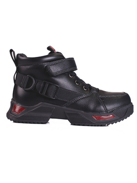 Chlapecké černé kotníkové boty