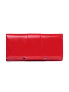 Elegantní dámská peněženka červená