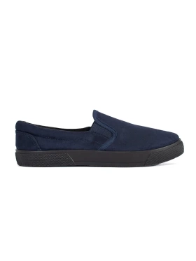 Tmavě modré nazouvací tenisky slip on