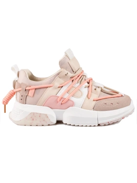 Dámské růžové sneakersy Shelovet se zatahovaním