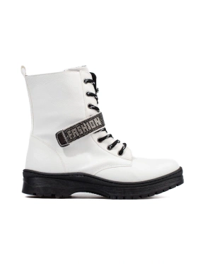 Dívčí kotníkové boty Potocki s krystalky