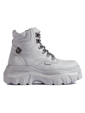 Šedé traperky BIG STAR KK274367