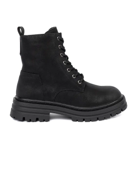 Dámské černé šněrovací boty Sergio Leone